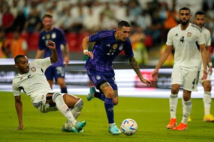 Segundo gol de Ángel Di María contra Emiratos Árabes