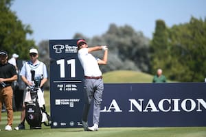 Es el mejor de los argentinos en el Abierto, lo impulsa su gente y.. ya ganó un trofeo por anticipado