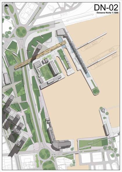 Segundo Premio: Autores: arquitectos Roberto Antonio Converti y Fabio de Marco. Estudio Asociado: MZM Arquitectos (arquitectos A. J. Maletti, F. Zanel y L. Maletti)