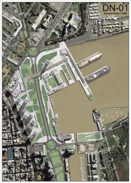 Segundo Premio: Autores: arquitectos Roberto Antonio Converti y Fabio de Marco. Estudio Asociado: MZM Arquitectos (arquitectos A. J. Maletti, F. Zanel y L. Maletti)