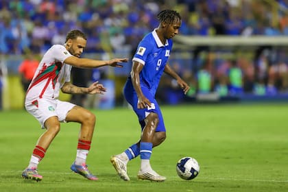 Segundo Tiempo de Eliminatorias del Mundial FIFA 2026, entre El Salvador y Surinam, en el Estadio Cuscatlan, en San Salvador, El Salvador, el 8 de septiembre de 2025.
(Concacaf Salvador Melendez)