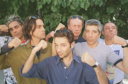 Juan Palomino, Esteban Prol, Fabián Vena, Arturo Maly, Cutuli y Toti Ciliberto, protagonistas de Sinvergüenzas