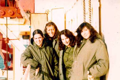 Las enfermeras trabajaron en El Irízar, transformado en buque hospital