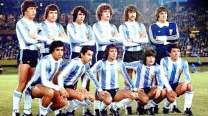 La selección argentina campeona en 1978