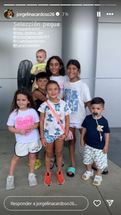 "Selección peque": los hijos de Di María, Paredes, Romero, Lo Celso y De Paul pasaron tiempo juntos en Atlanta