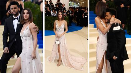 Selena y The Weeknd, elegantes y acaramelados