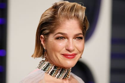 Selma Blair, quien también padece esclerosis múltiple, una de las primeras actrices en darle su apoyo a Applegate