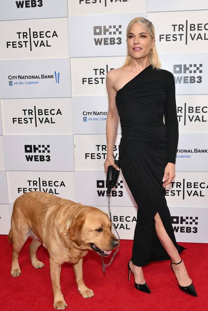 Selma Blair desembarcó en la alfombra roja del festival de cine de Tribeca, que se lleva a cabo en Nueva York, en compañía de Scout, su perro. La actriz participó de la premiere del film Diane Von Furstenberg: Woman In Charge durante la gala inaugural. La celebridad convive desde el 2018 con la esclerosis múltiple, y es muy común escucharla hablar al respecto