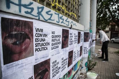 Kuropatwa en la obra de Mesa positiva, colectivo local que trabaja problemáticas de VIH