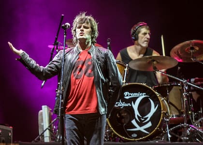 Semanas antes de anunciar el impasse, Los Piojos cerraron el Quilmes Rock 2009 frente a 60.000 personas en el estadio de River Plate