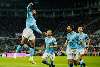 Semenyo anota de nuevo y el Man City vence 2-0 al Newcastle en semifinal de la Copa de la Liga