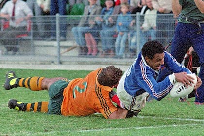 Semifinal del Mundial de 1987, donde Australia fue anfitrión: derrota ante Francia por 30-24