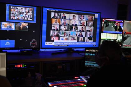 La reunión de la comisión se realizó de manera virtual (Archivo)