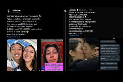 Señalan que Marisol le fue infiel a Martín (Captura x @Lushiano_)