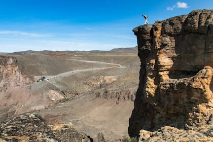 Sendero Los Balcones, con amplia vista panorámica.