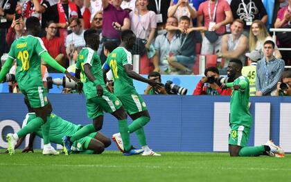 Senegal sorprendió a Polonia