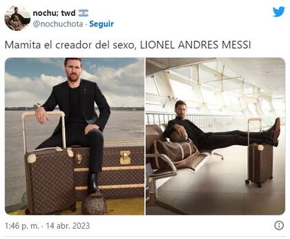 "Señor Sexo", los memes en referencia a la campaña de Messi con Louis Vuiton