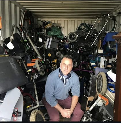 "Sentí que había llegado el momento de hacer algo por los demás", cuenta Fernando