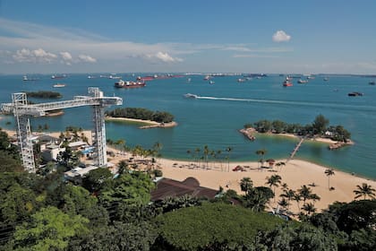 Sentosa: la paradisiaca isla de Singapur que se prepara para recibir a Donald Trump y a Kim Jong-un