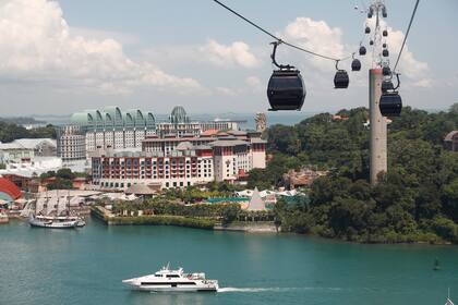 Sentosa: la paradisiaca isla de Singapur que se prepara para recibir a Donald Trump y a Kim Jong-un