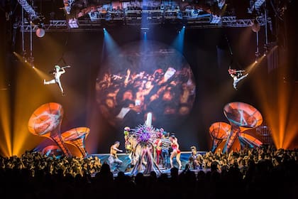 Séptimo Día, el espectáculo del Cirque du Soleil que se movió por el Continente como si fuera una gira de Soda Stereo