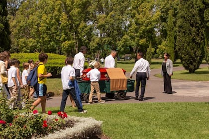 Sepelio en el Memorial de Pilar del niño de 5 años que murió atropellado en un country de Pacheco