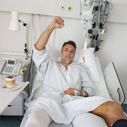 Septiembre de 2019, una fecha quiebre tras la operación del tobillo izquierdo en Suiza; "Me cambió la vida, ya no podía moverme", confiesa