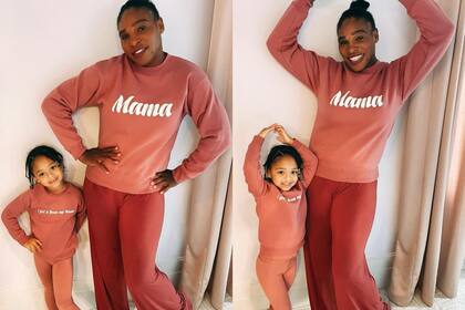 Serena aprovecha los días de descanso en su casa para pasar más tiempo con Olympia, su hija de 3 años