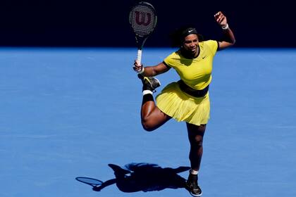 Serena, extrovertida como siempre