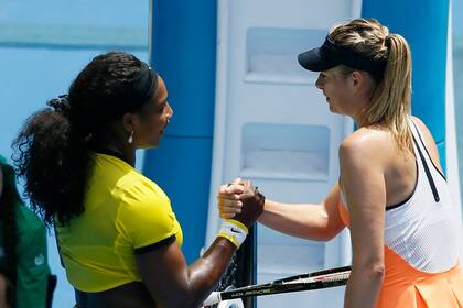 Serena la tiene de hija a Sharapova