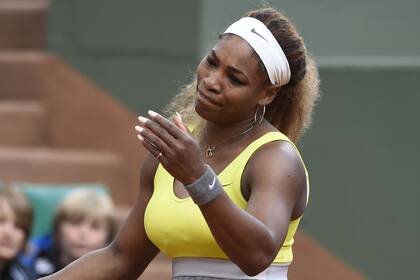 Serena Williams, decepcionada