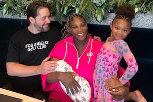 Serena Williams presentó a su bebé y mostró la emoción de su hija mayor al conocerla