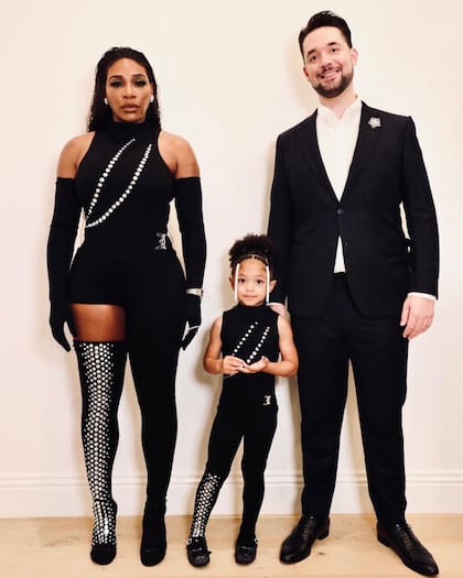 Serena Williams asistió al AFI Film Festival con su esposo Alexis Ohanian y la hija de ambos (Crédito: Instagram/@serenawilliams)