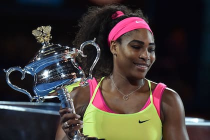 Serena Williams dominó en la Era Abierta y sumó siete títulos en el Australian Open