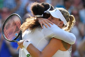 Serena Williams perdió la final de Wimbledon ante la alemana Angelique Kerber