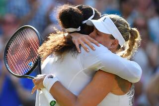 Serena Williams perdió la final de Wimbledon ante la alemana Angelique Kerber