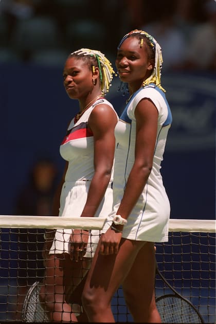 Serena Williams y Venus Williams: adolescentes, hermanas, campeonas, en el Australian Open