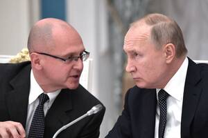 Sergei Kiriyenko y Vladimir Putin