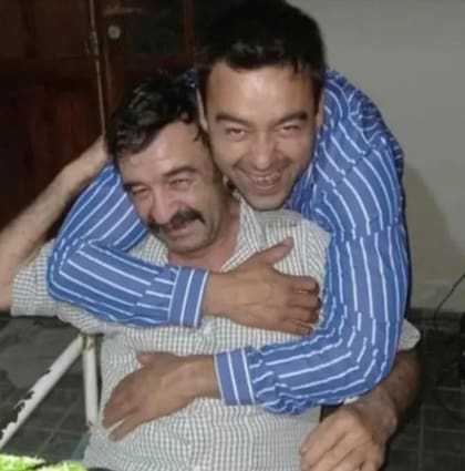 Sergio Abel “Checho” Canteros, de 33 años, y su padre, Julio César “Minto” Canteros, de 64, víctimas del doble crimen en el predio del Gauchito Gil, en Corrientes