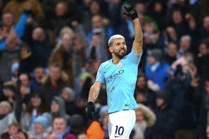 Sergio Agüero, artillero histórico de Manchester City