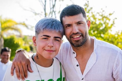 Sergio Agüero confirmó que Messi no es el padrino de su hijo Benjamín