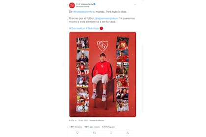 Sergio Agüero debutó en Independiente con tan solo 25 años