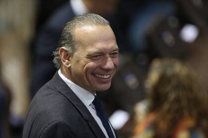 Sergio Berni en la asunción de Axel Kicillof como gobernador de la provincia de Buenos Aires