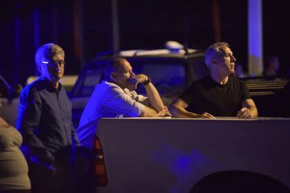 Sergio Berni, esta madrugada, durante la clausura