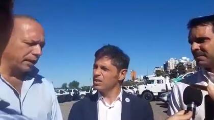 Sergio Berni y Axel Kicillof