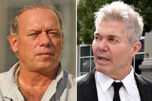 Sergio Berni y Fernando Burlando