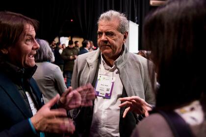 Sergio Busso durante el acto de inauguración del Congreso de Aapresid