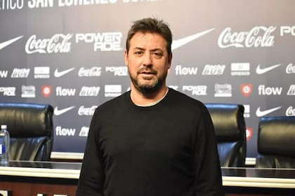 Sergio Constantino, candidato a presidente de San Lorenzo por el oficialismo