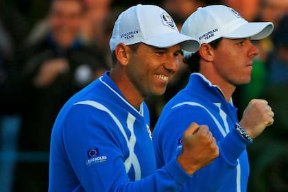 Sergio garcía y Rory McIlroy, una sociedad que se quebró