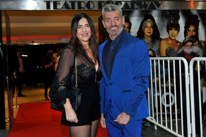 Sergio Goycochea junto a su esposa Ana Laura